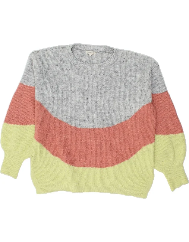 Deal Mania WHITE STUFF Womens Crew Neck Jumper Sweater UK 18 XL Multicoloured