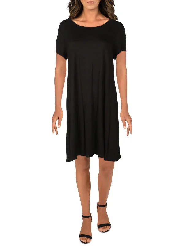 Weekend Deal Womens Trapeze Casual T-Shirt Dress