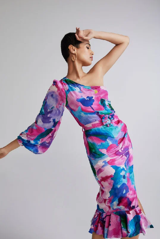 Special Savings Vesa One Shoulder Dress