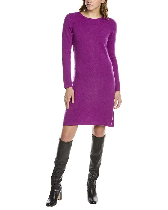 Clearance Sale Forte Cashmere Crewneck Cashmere Sweaterdress