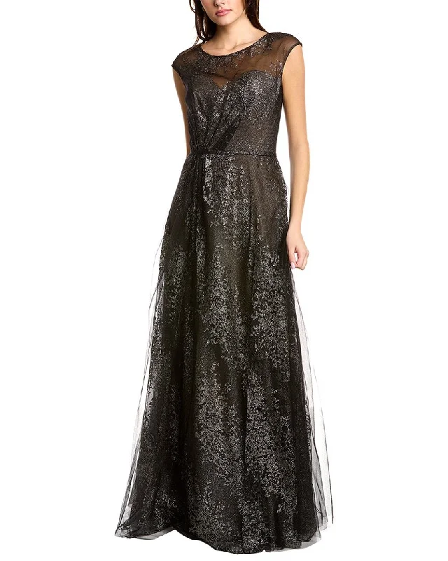 Price Fest Rene Ruiz Glitter A-Line Gown