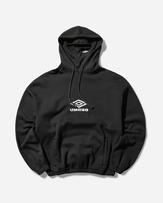 While Supplies Last Men's Masked Hoodie Black