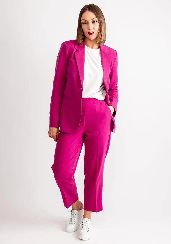 Early Bird Discount Kaffe Askura Blazer, Fuchsia Pink