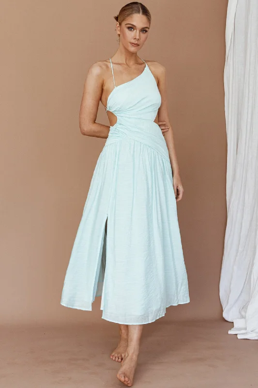 Epic Deals Destination Open Back Midi Dress Mint