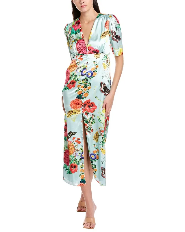 Discount Extravaganza Garrie B Satin Midi Dress