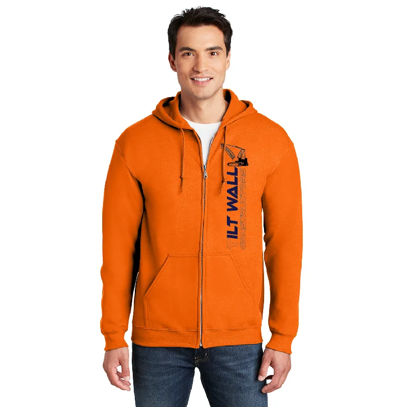 New Markdowns Gildan Heavy Blend 8oz. 50/50 Full-Zip Hooded Sweatshirt, Printed