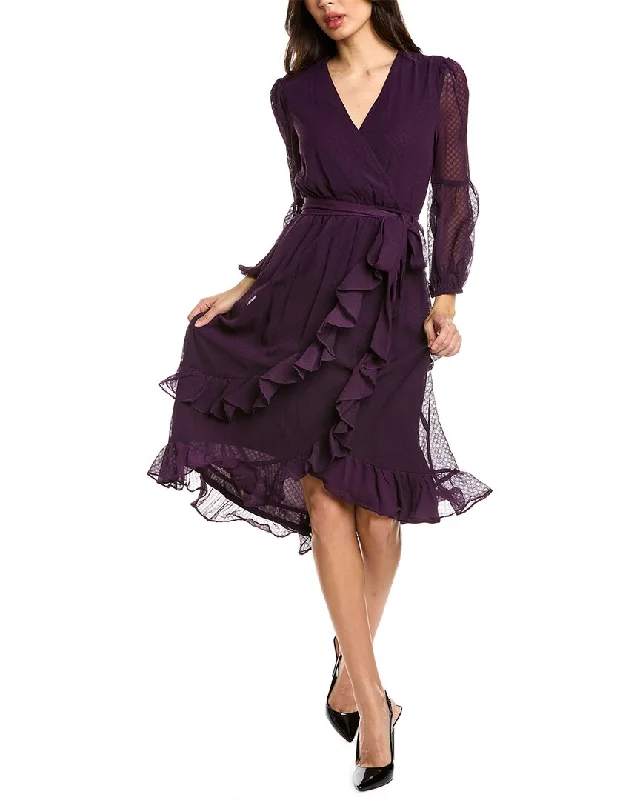 Super Bargain Maison Tara Honeycomb Midi Dress