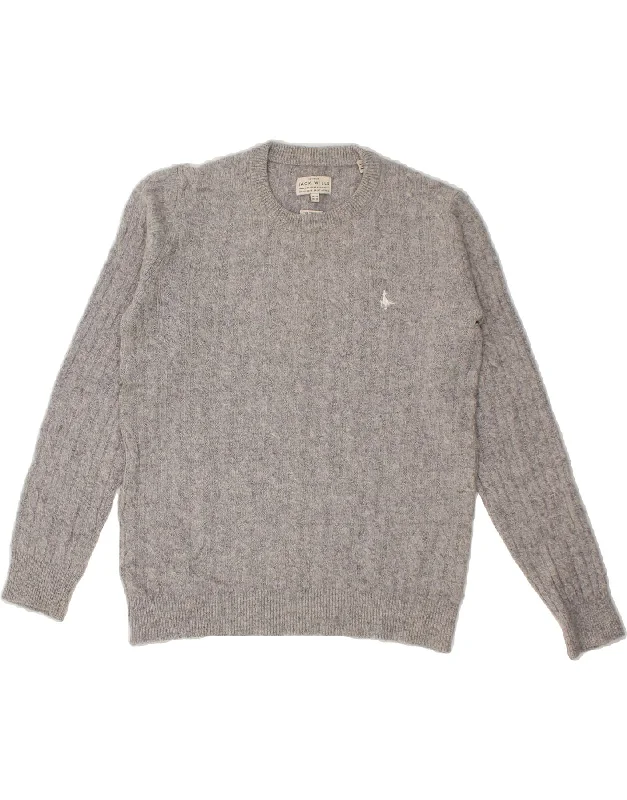 Special Price JACK WILLS Womens The Tinsbury Crew Neck Jumper Sweater UK 14 Large Grey Special Price JACK WILLS Womens The Tinsbury Crew Neck Jumper Sweater UK 14 Large Grey