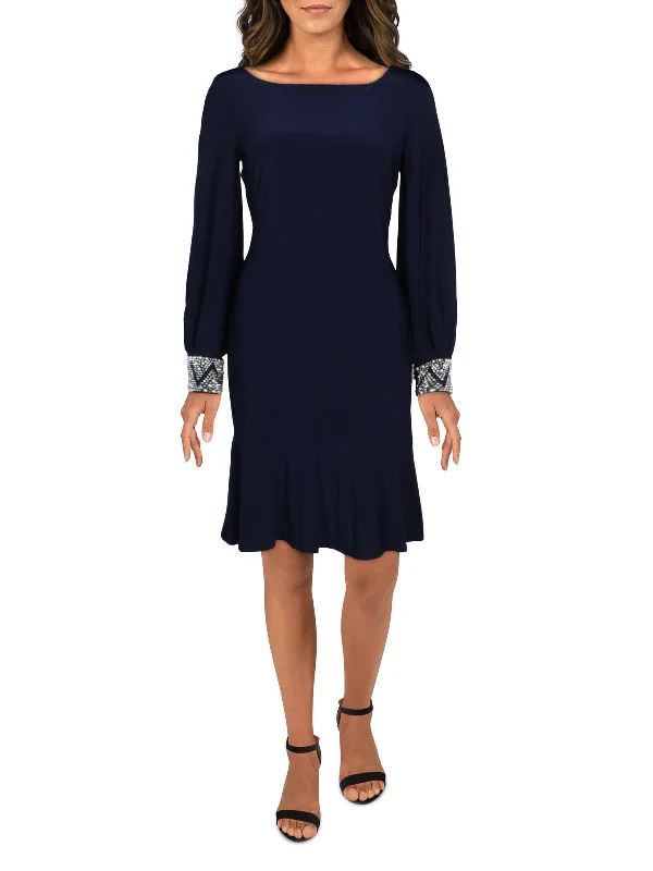 Lowest Price Ity Womens Embellished Flounce Shift Dress
