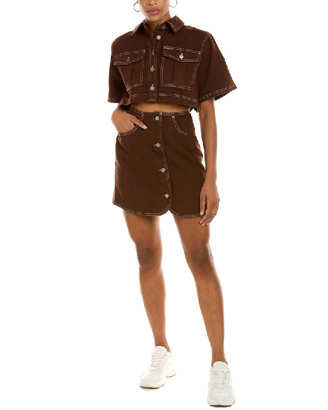 Shop and Save C/MEO COLLECTIVE Not Here Mini Dress
