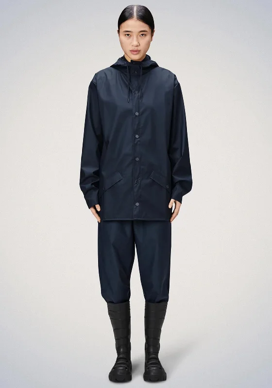 Special Savings Rains Waterproof Short Raincoat, Navy