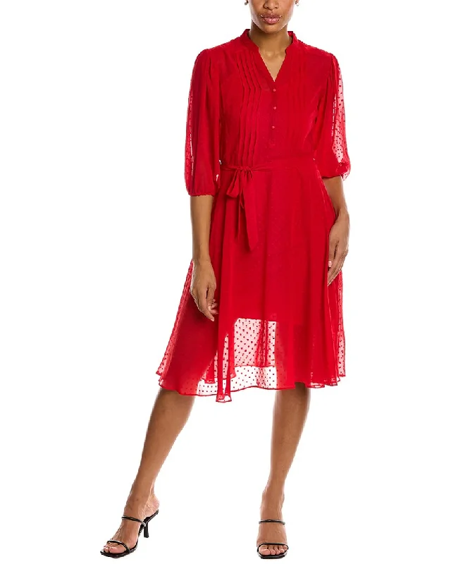 Savings Event Nanette by Nanette Lepore Swiss Dot Shirtdress