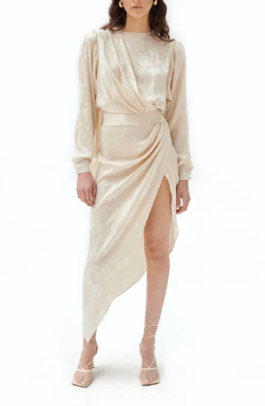 Buy Now Arina Dress in Pearled Ivory