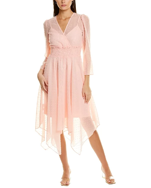 Price Drop Anne Klein Smocked Maxi Dress