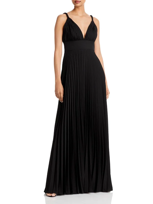 Buy Now Womens V-Neck Maxi Evening Dress
