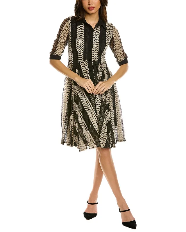 Low Prices Gracia Lace Shirtdress