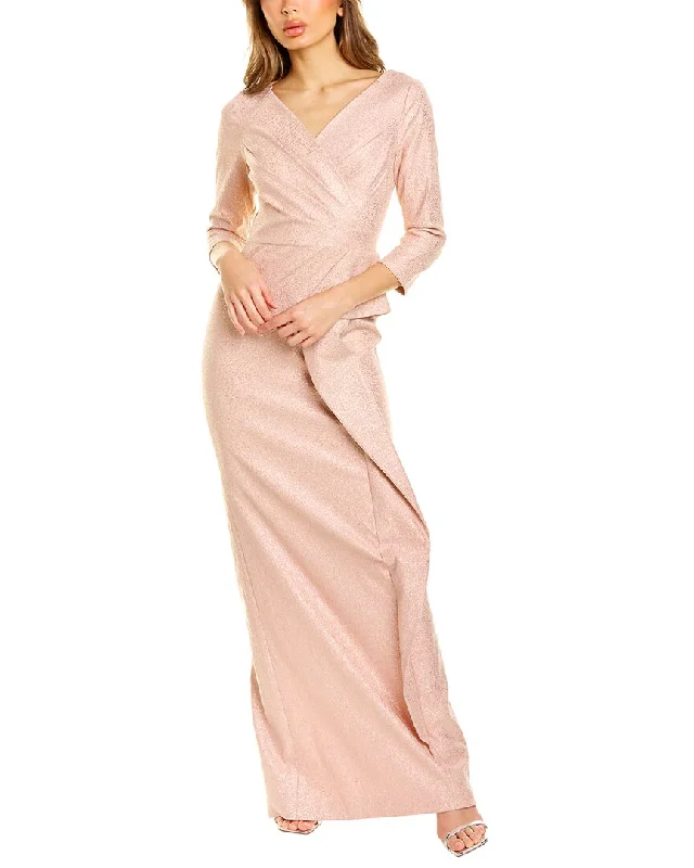 Huge Discounts Teri Jon Jacquard Gown