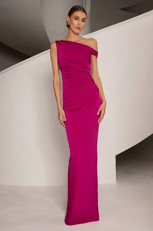 Can't Miss Kaira Dress - Mulberry Pink