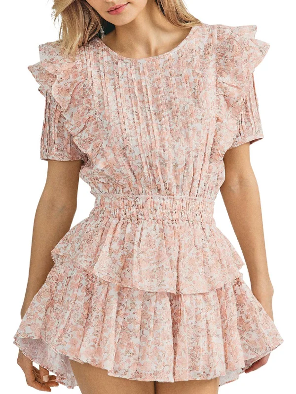 Year-End Sale Natasha Womens Cotton Short Mini Dress