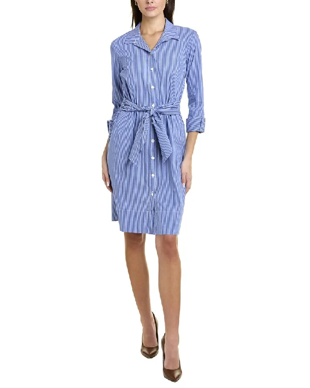 Early Access Joseph Ribkoff Tie Waist Shirtdress
