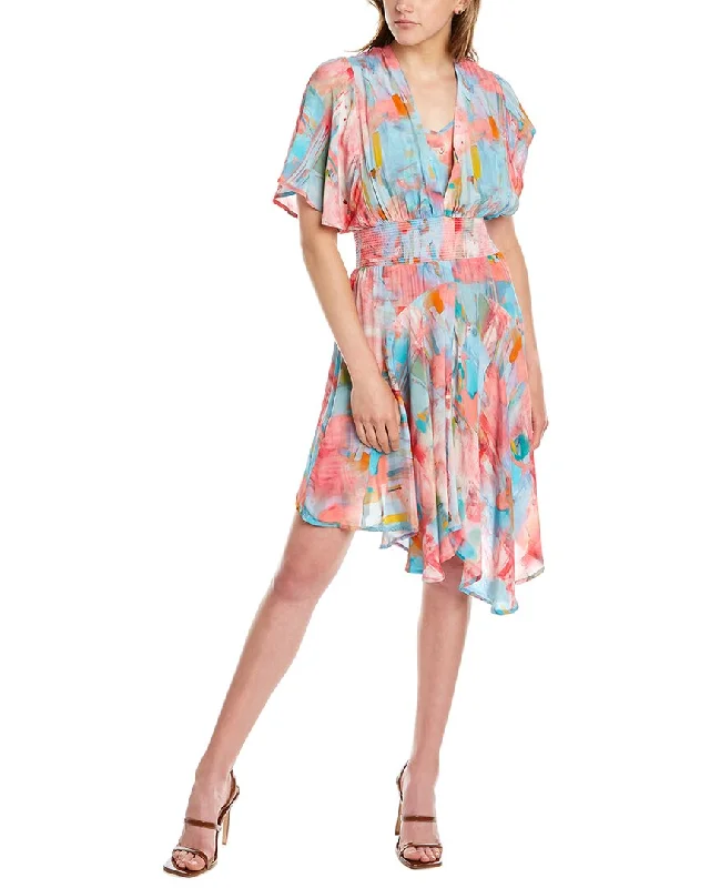 Price Meltdown Tolani Smocked Waist Mini Dress