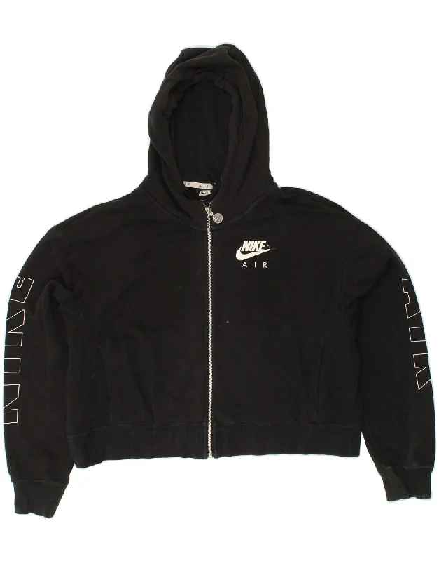 Extra Savings NIKE Womens Oversized Graphic Zip Hoodie Sweater UK 14 Medium Black Cotton Extra Savings NIKE Womens Oversized Graphic Zip Hoodie Sweater UK 14 Medium Black Cotton
