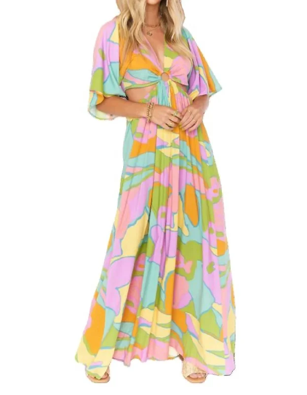 New Markdowns Dana Dress in Summer Sorbet