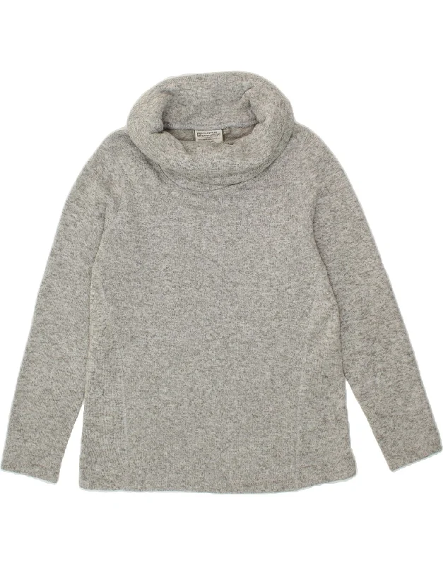Blowout Sale MOUNTAIN WAREHOUSE Womens Roll Neck Sweatshirt Jumper UK 16 Large  Grey