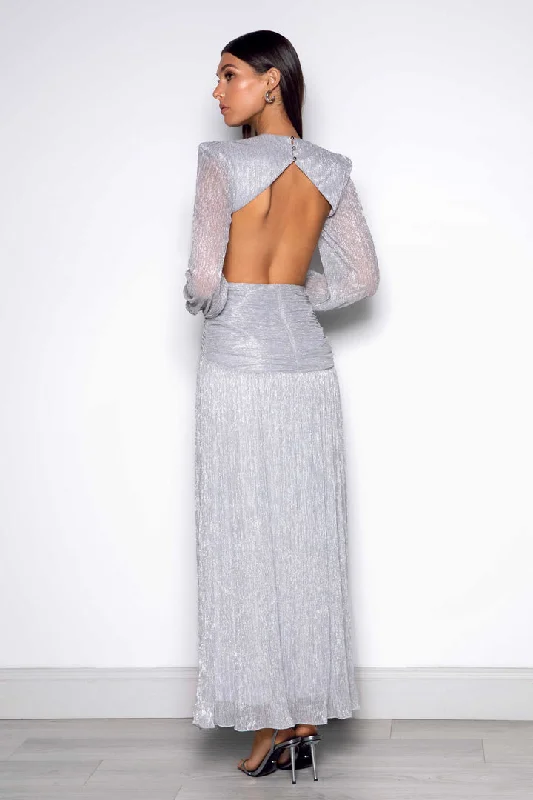 Early Access Scarlett Dress - Silver