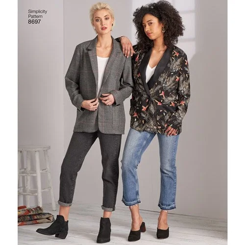 Midnight Madness Simplicity Blazer S8697