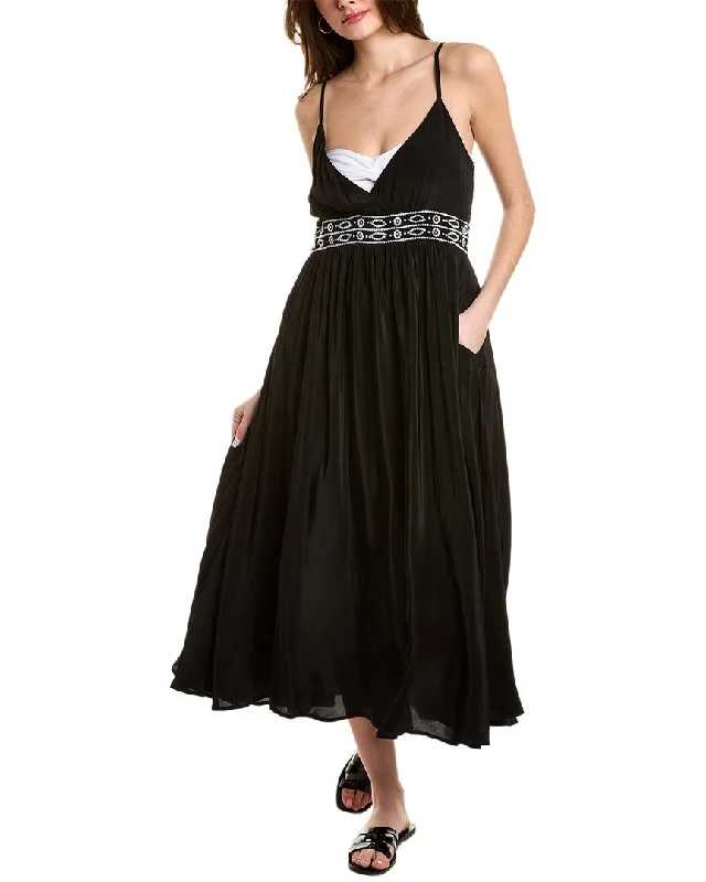 Shop and Save Solid & Striped The Ariel Maxi Dress