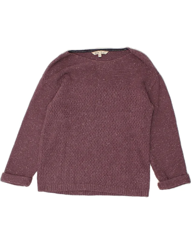 Fantastic Offers FAT FACE Womens Boat Neck Jumper Sweater UK 10 Small Maroon Flecked Fantastic Offers FAT FACE Womens Boat Neck Jumper Sweater UK 10 Small Maroon Flecked