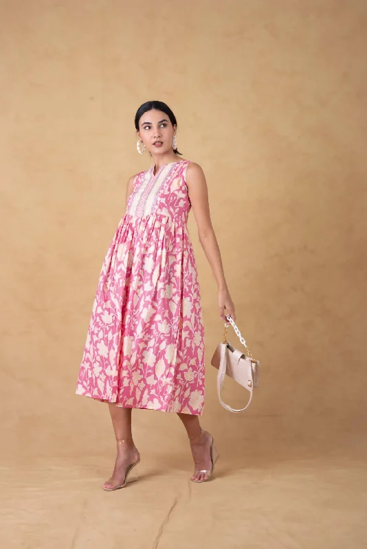 Weekend Special Ava Dress In Pink