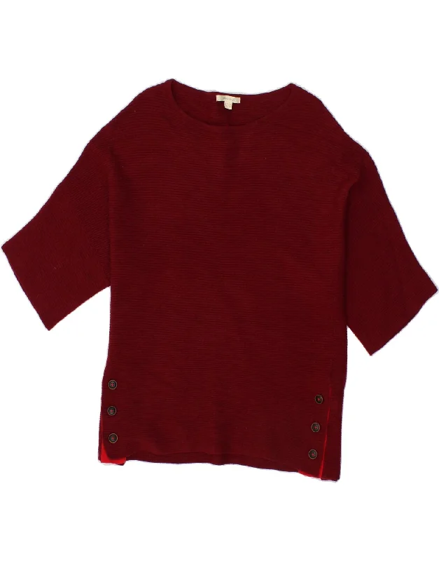 Price Meltdown WHITE STUFF Womens 1/2 Sleeve Boat Neck Jumper Sweater UK 12 Medium Red Price Meltdown WHITE STUFF Womens 1/2 Sleeve Boat Neck Jumper Sweater UK 12 Medium Red