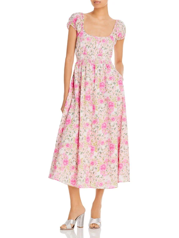 Clearance Event Vernon Womens Cotton Long Maxi Dress