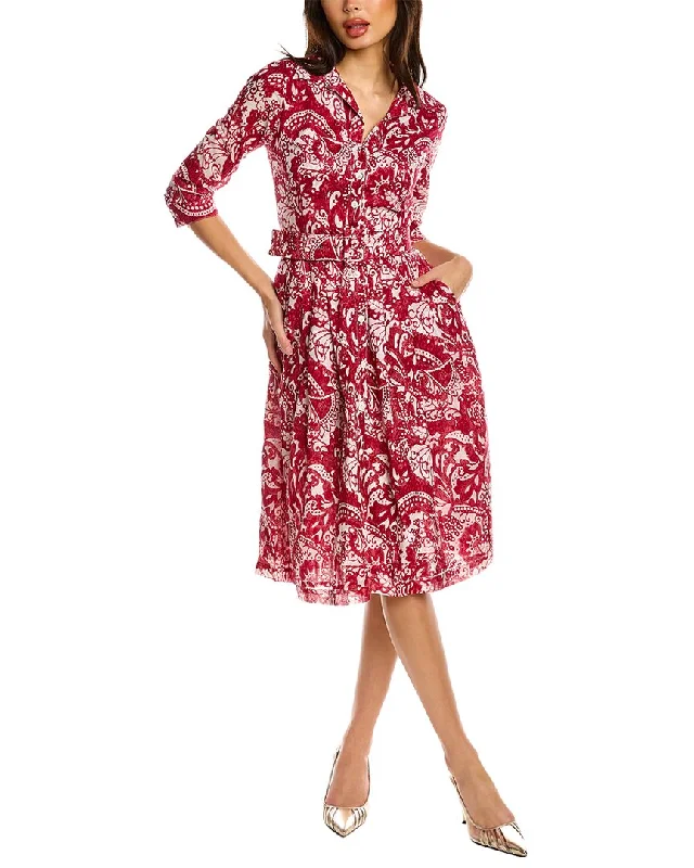 Limited Quantity Samantha Sung Audrey D 3 Shirtdress
