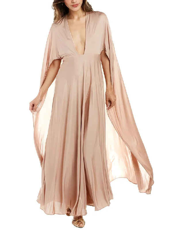 Discount Mania Valentino Silk Midi Dress