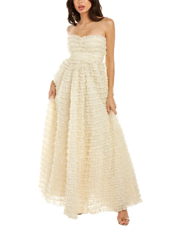 New Deals LoveShackFancy Haisley Maxi Dress