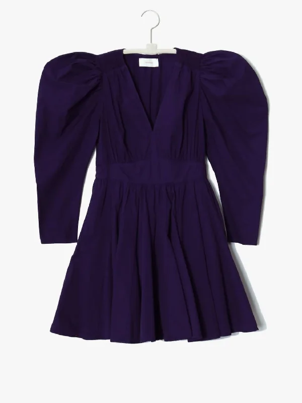 Buy Now Ophelia Dress in Royal Purple