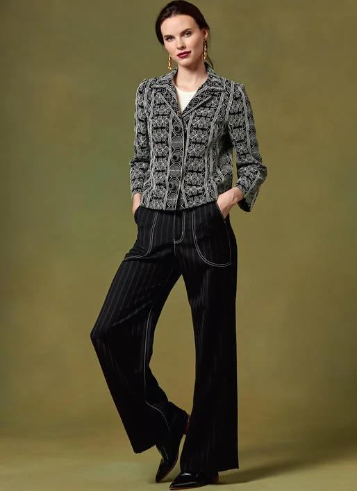 Act Now Vogue Jacket and Trousers V1644