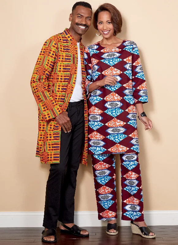 Super Sale Butterick Unisex Coat, Tunic, Trousers B6534