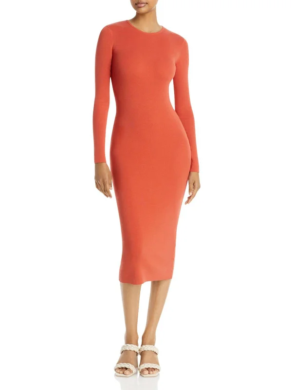 Inventory Reduction Conley Womens Cut-Out Calf Midi Dress