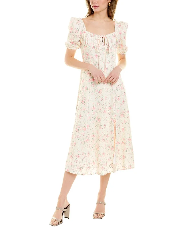 Massive Deals 70/21 Square Neck Dress
