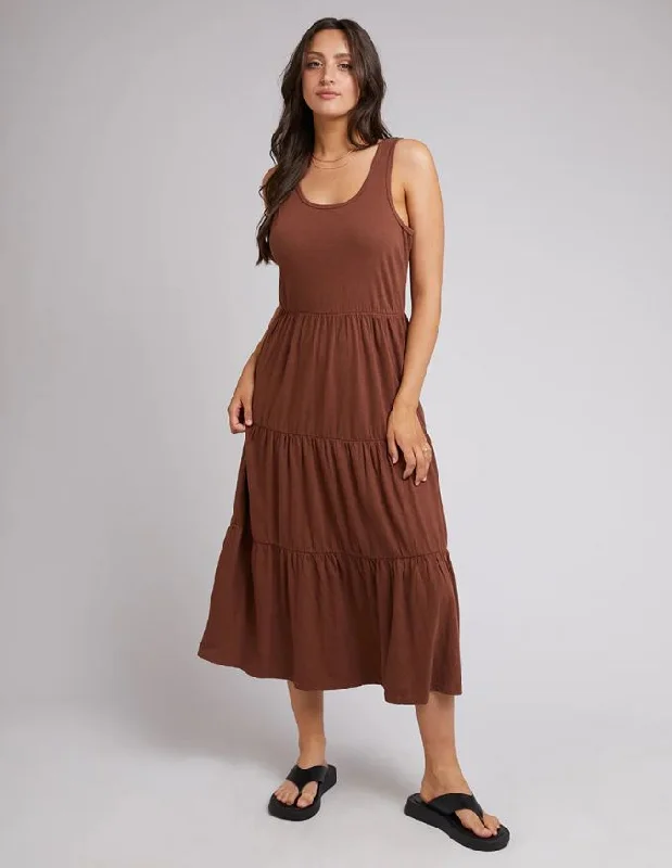 Markdown Madness AAE LINEN MIDI DRESS