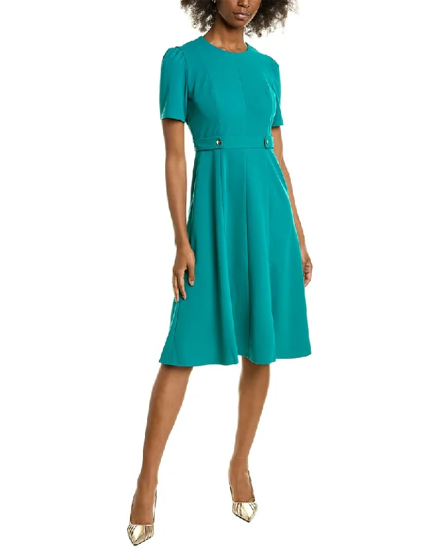 Savings Bonanza London Times Side Tab A-Line Dress
