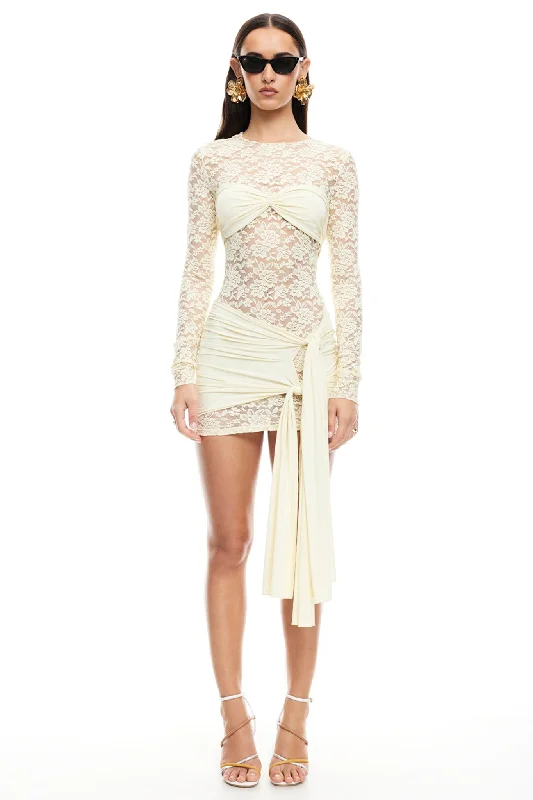 Fantastic Deals LIONESS Midnight Mini Dress Butter