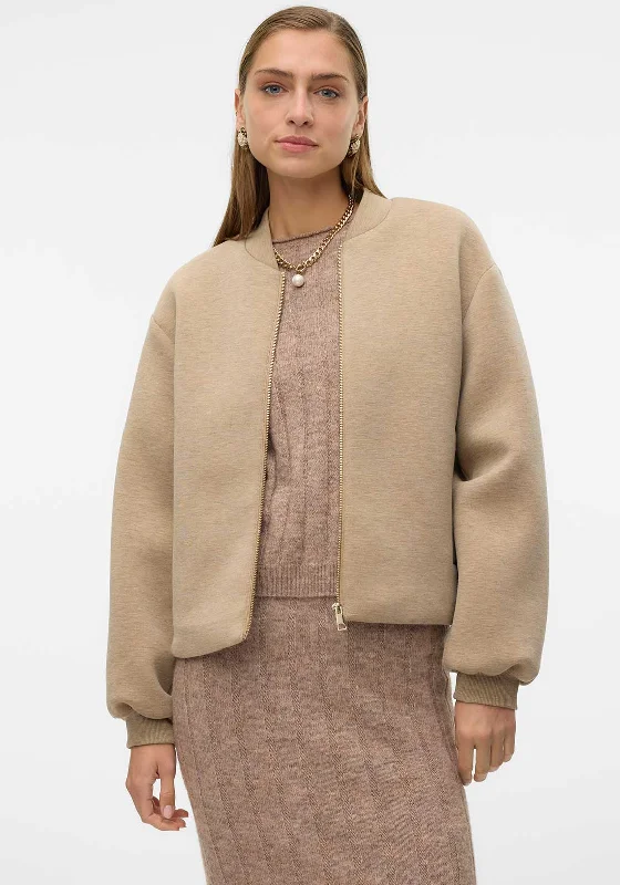 Big Discounts Vero Moda Karen Short Bomber Jacket, Beige
