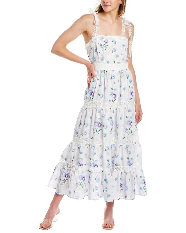 Friends and Family Sale Beulah Tiered Midi Dress