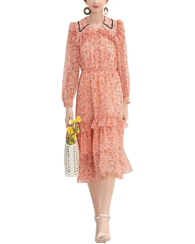 Act Now BURRYCO Midi Dress