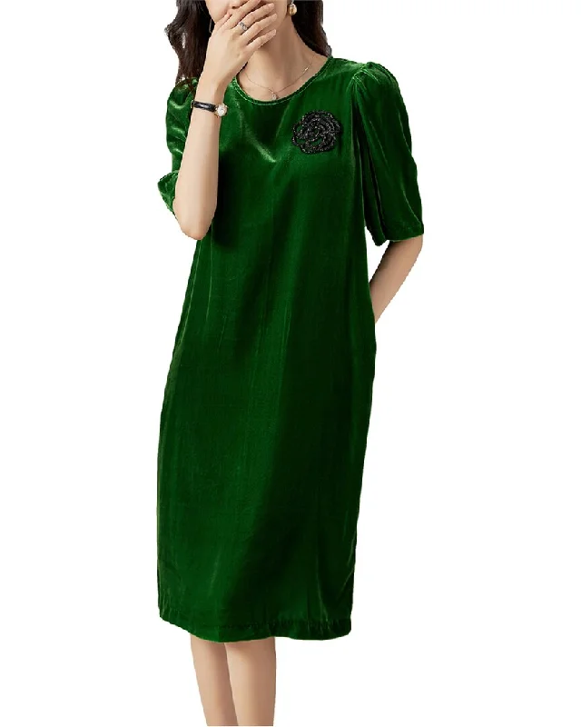 Final Markdown WLZD Silk Midi Dress